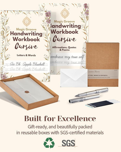 UNCLE EJ Cursive Charm Gift Set
